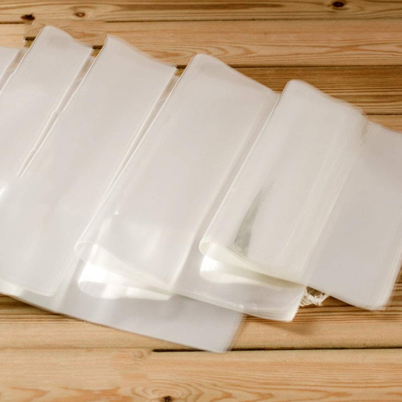 FUNZON Cellophane Packaging Sheets, 300 PCS 11.8x11.8inch Cellophane Paper Sheet for Bread Cakes Desserts, Cellophane Wrap Packaging Convenient for Store Take-away Pastry FH031 (300 Pcs) - Image 5